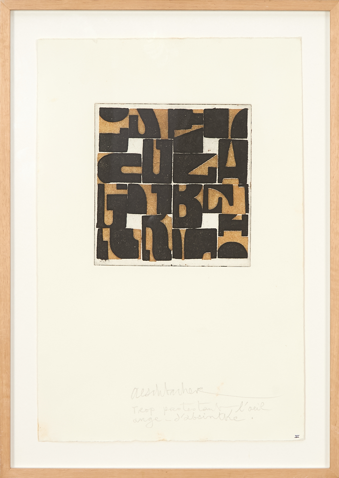 Arthur Aeschbacher (1923-2020) Trop protestant,...