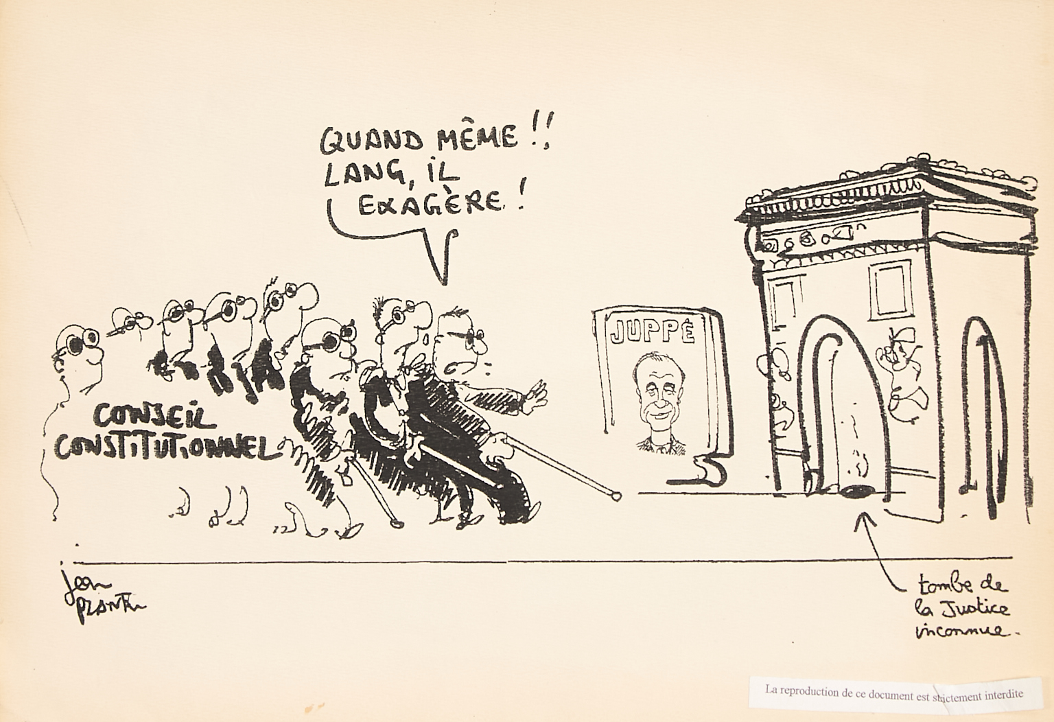 Quand même!! Lang, il exagère !