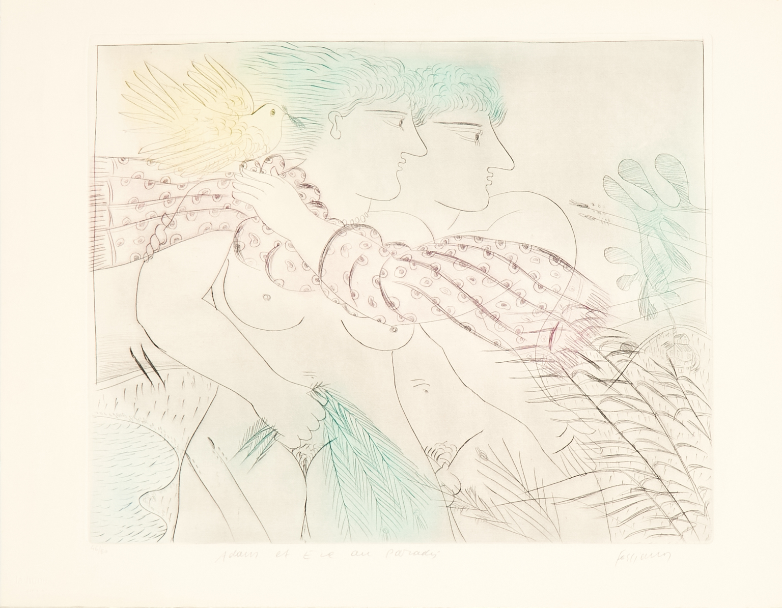 Adam et Eve au Paradis