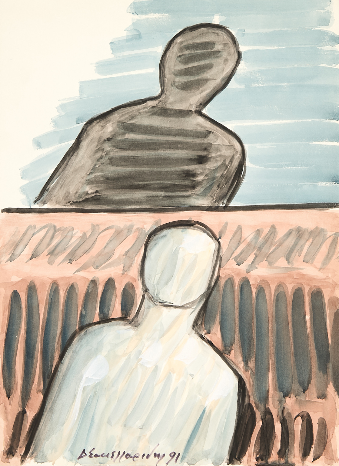 Deux hommes