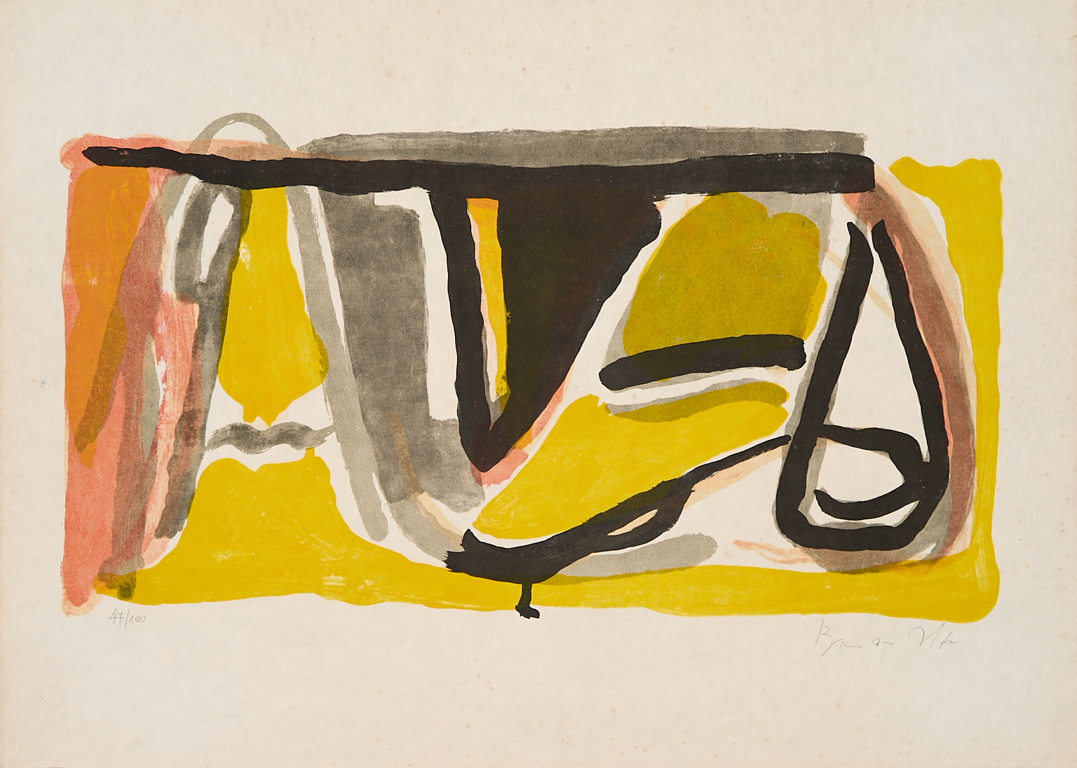 Bram Van Velde (1895-1981) Composition