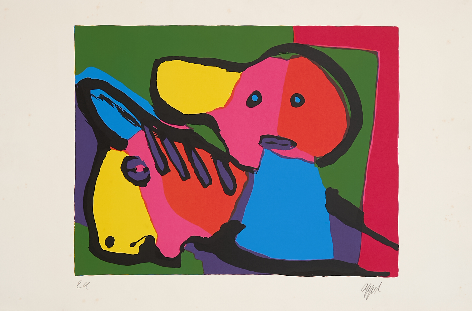 Karel Appel (1921-2006) Composition