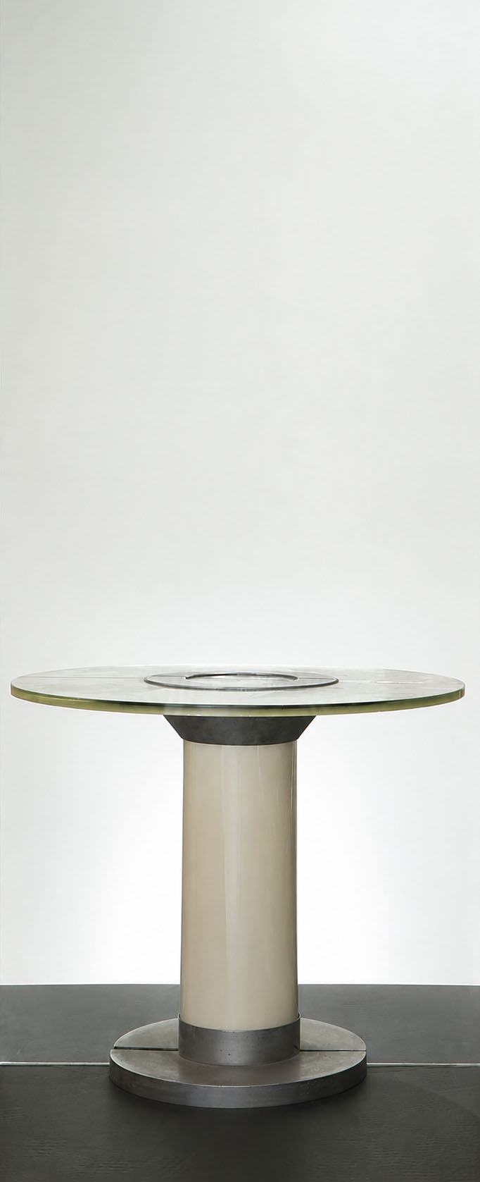 Console demi-lune éclairante n°5