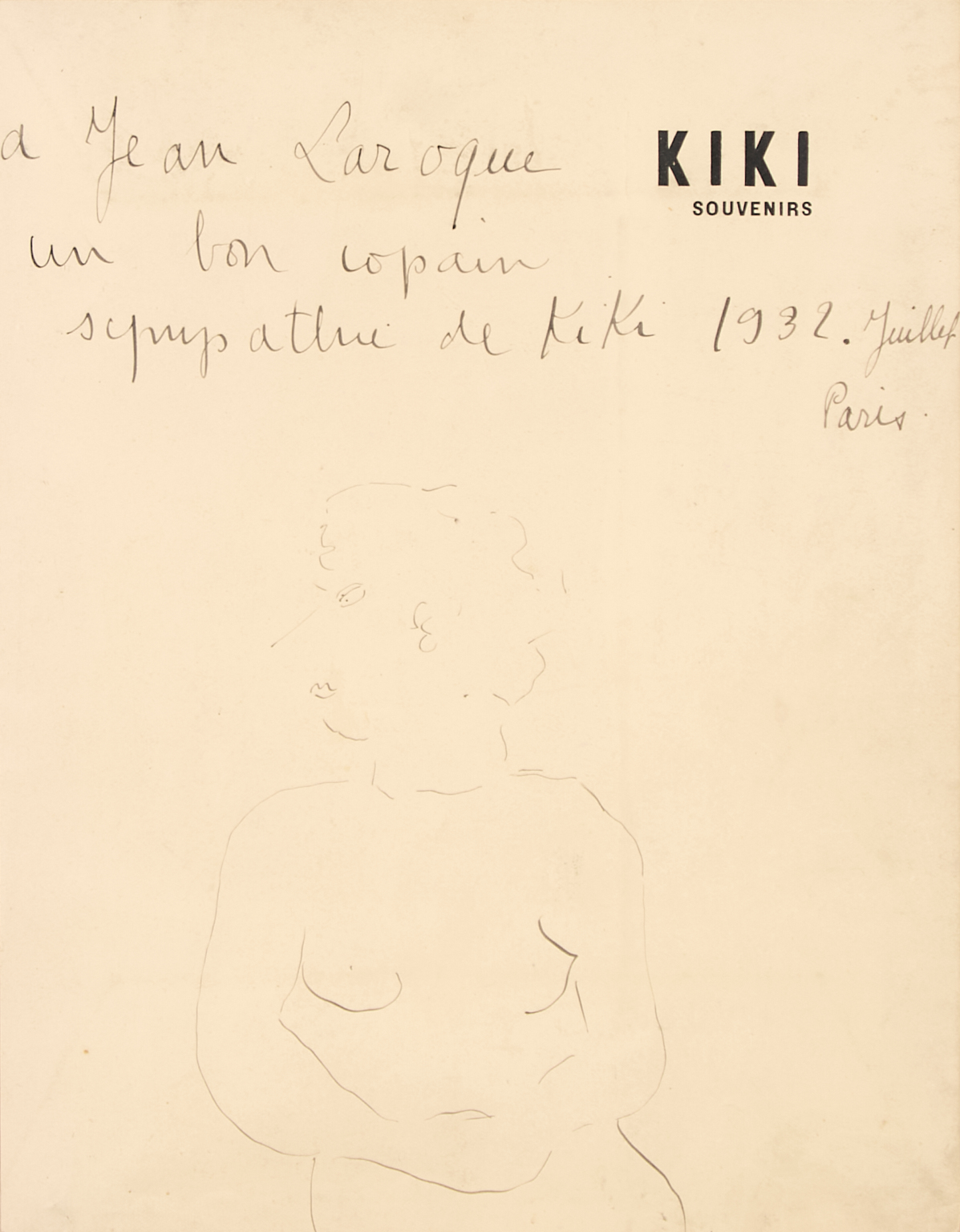 Kiki de Montparnasse, Alice Prin dite (1901-1953)