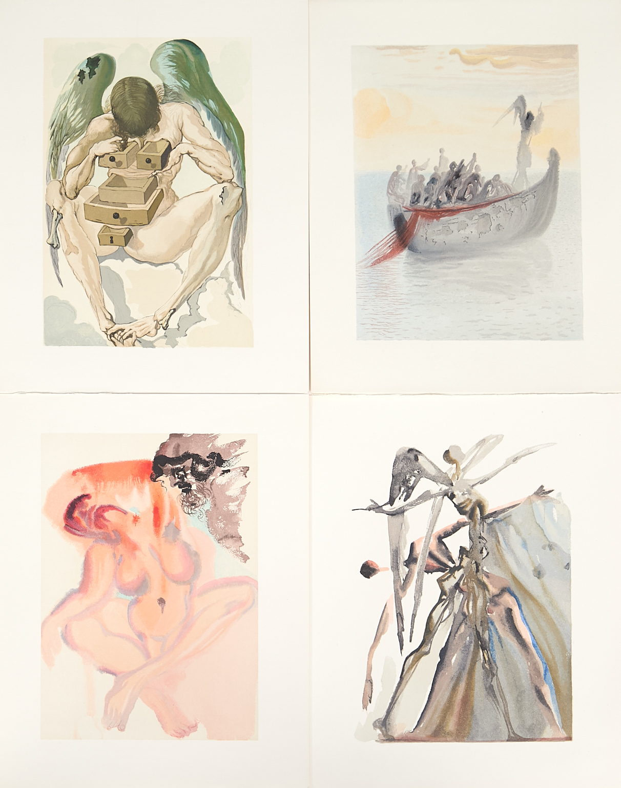 [DALI (Salvador)] - Alighieri (Dante).