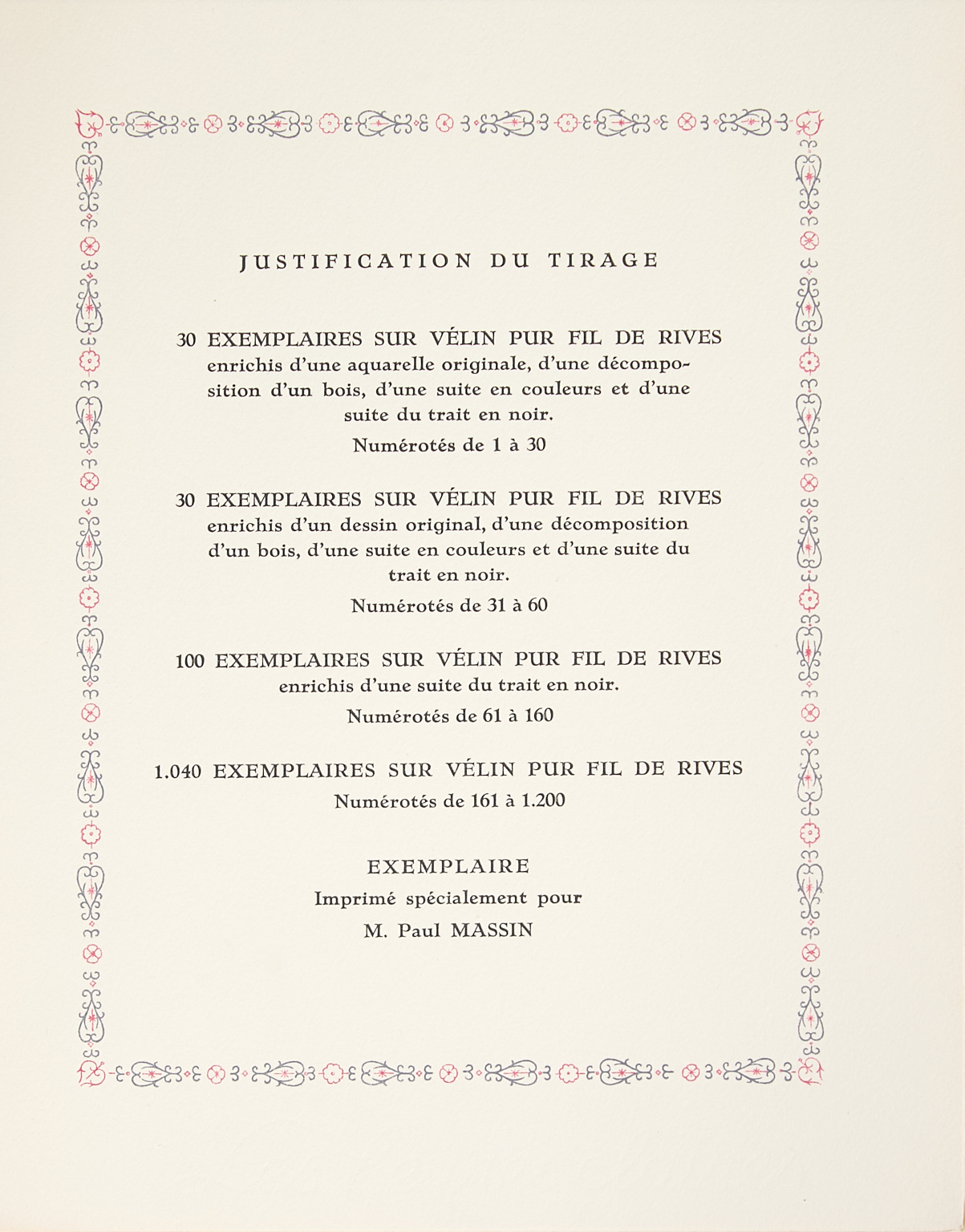 [LEMARIÉ (Henry)].