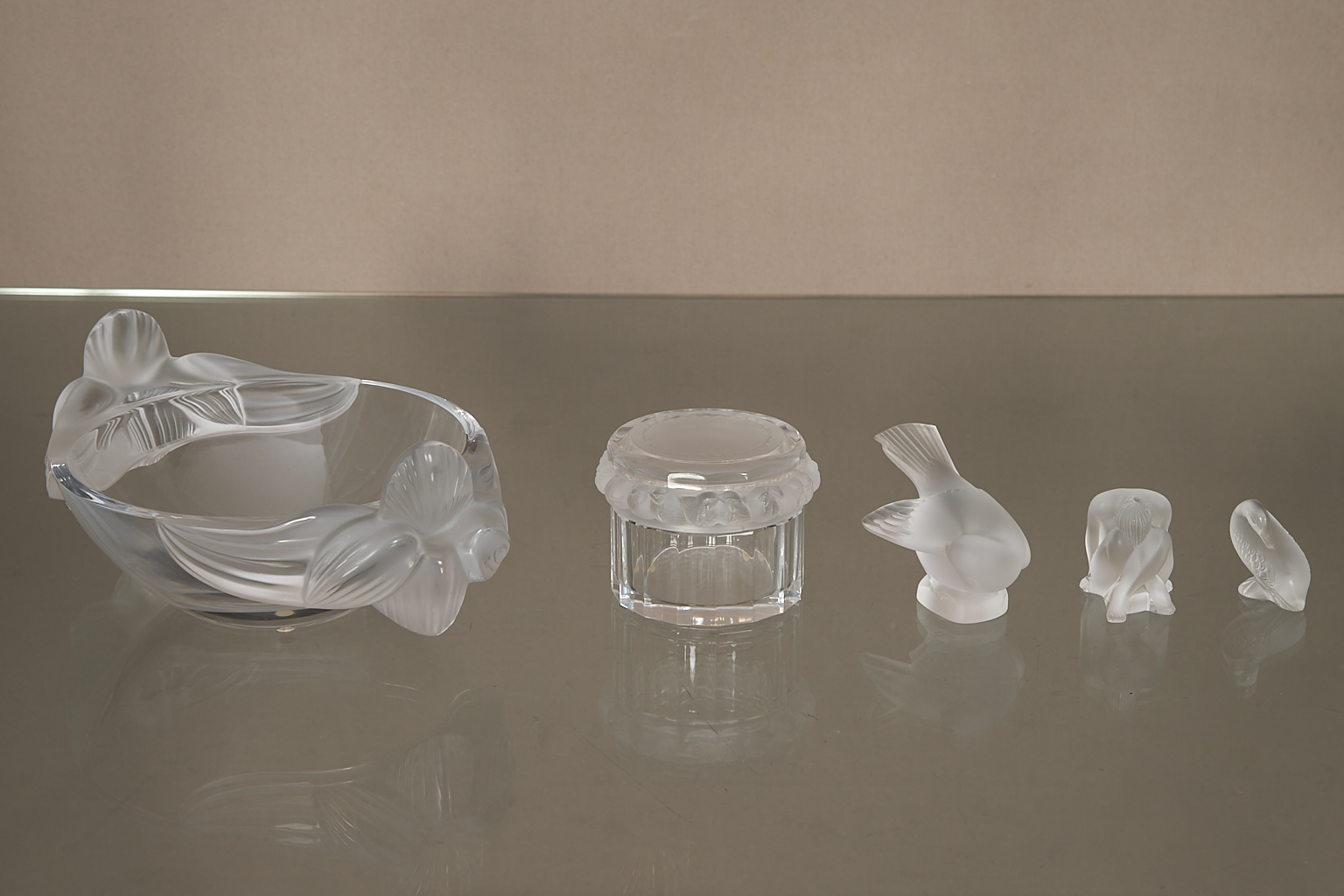 Marc Lalique pour Lalique France Ensemble de 5...