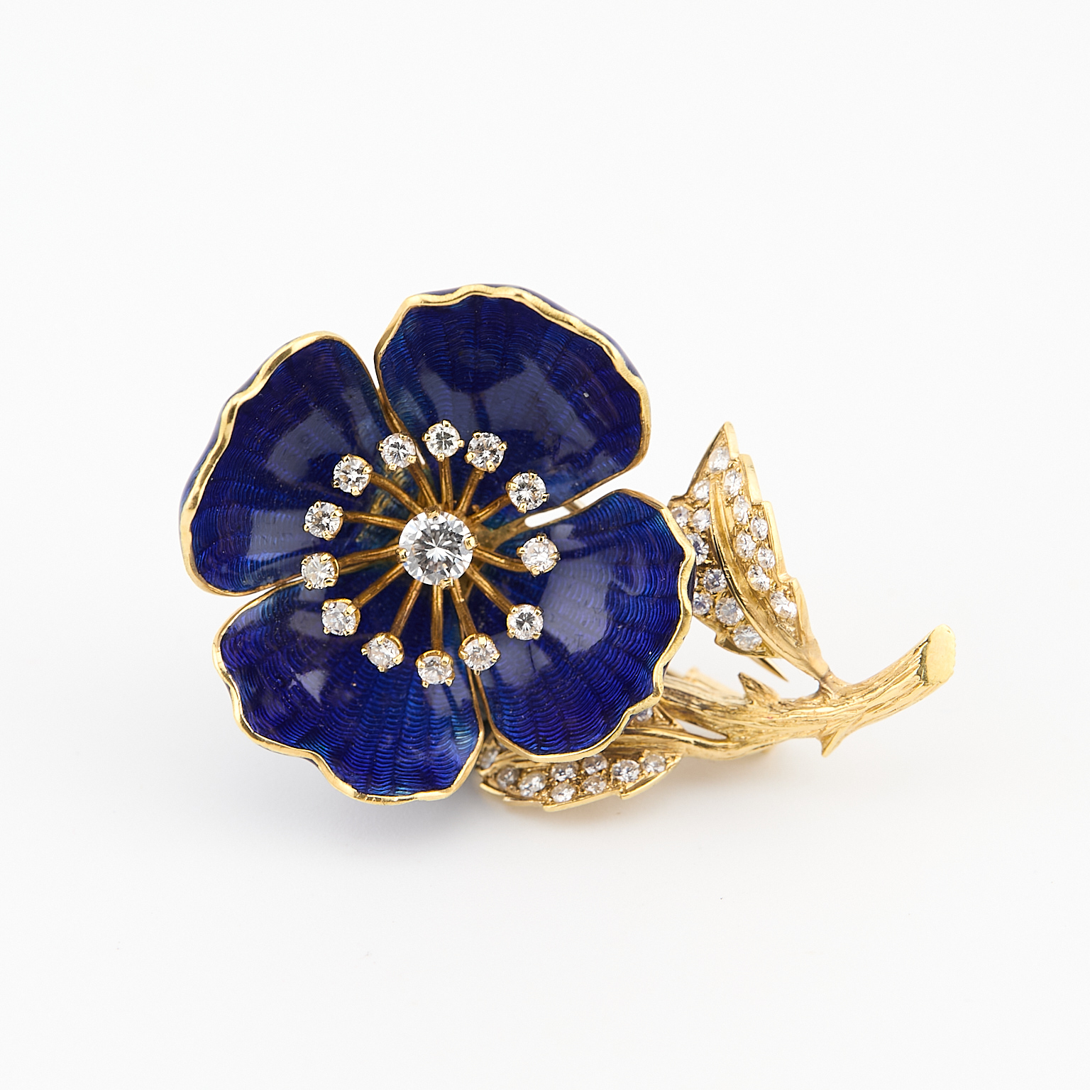 Broche Églantine