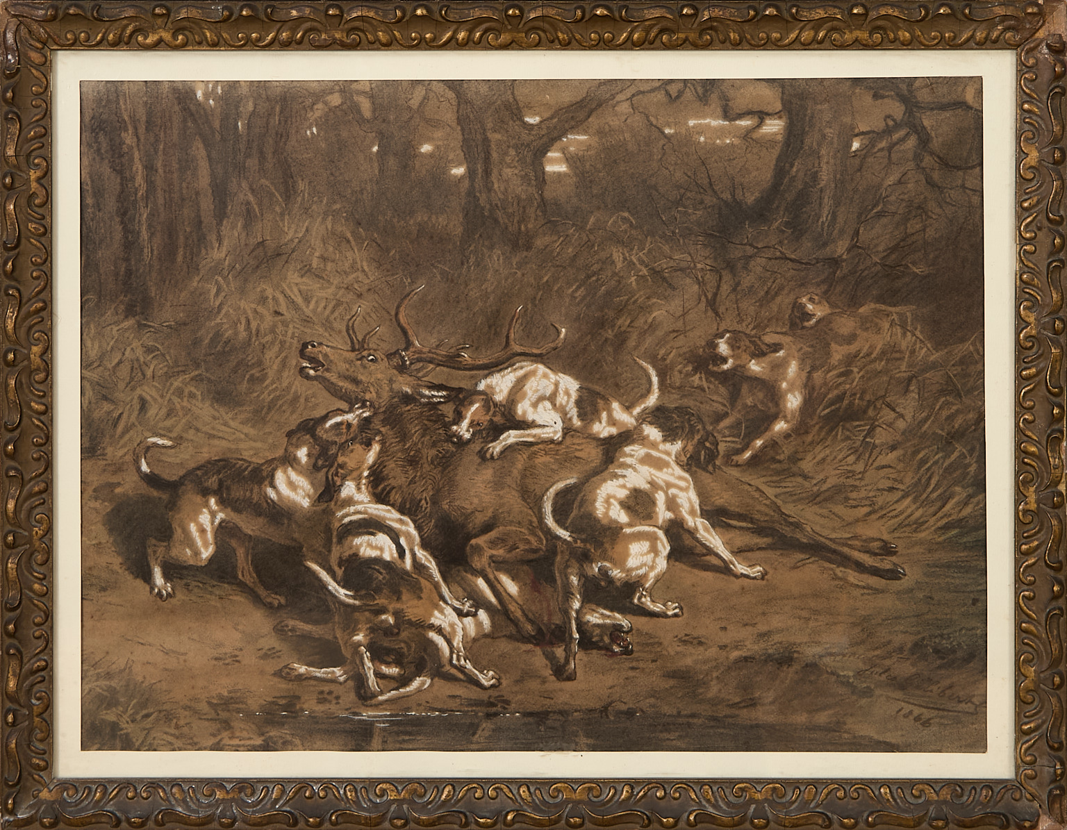 Hallali du cerf