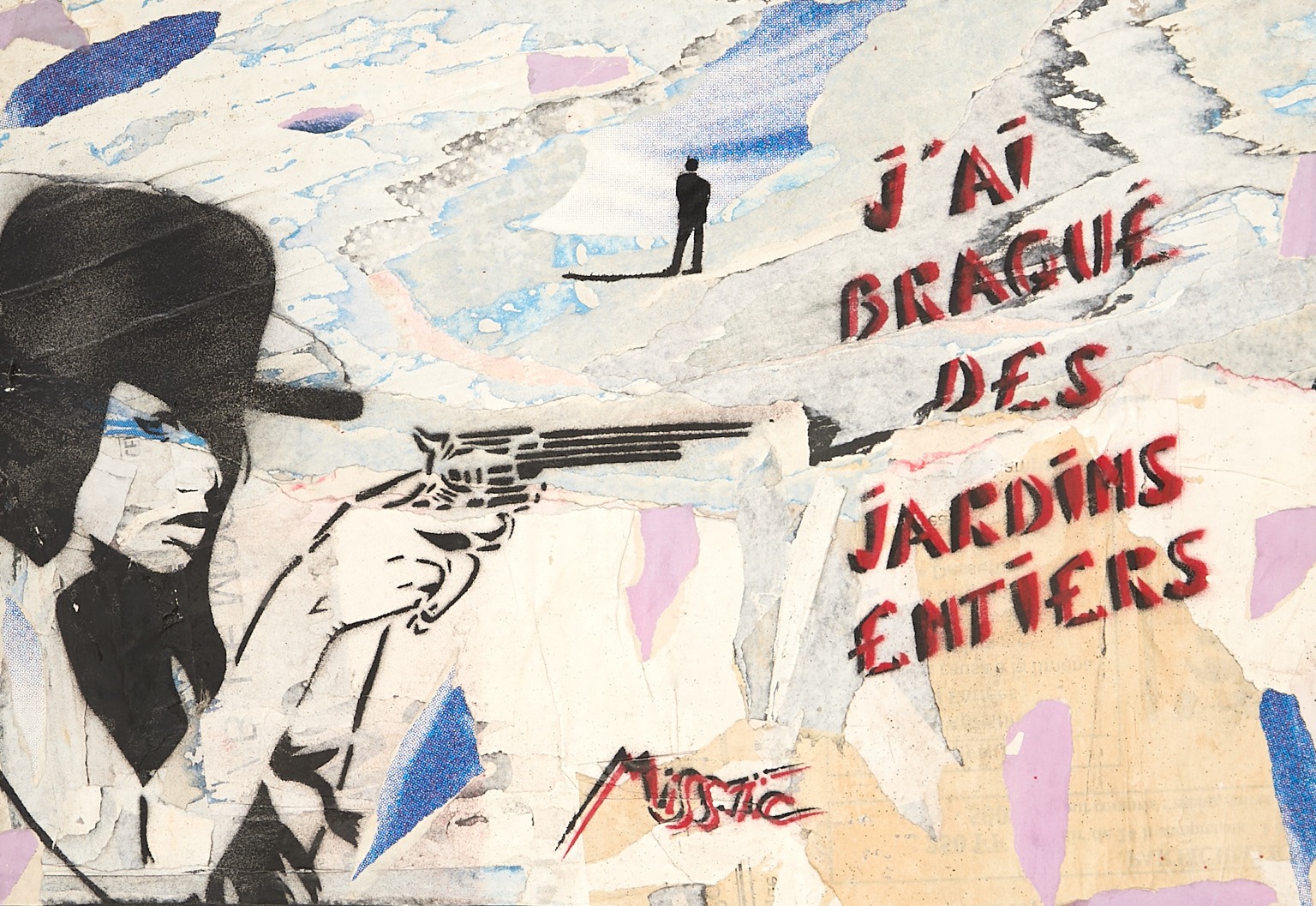 J'ai braqué des jardins entiers