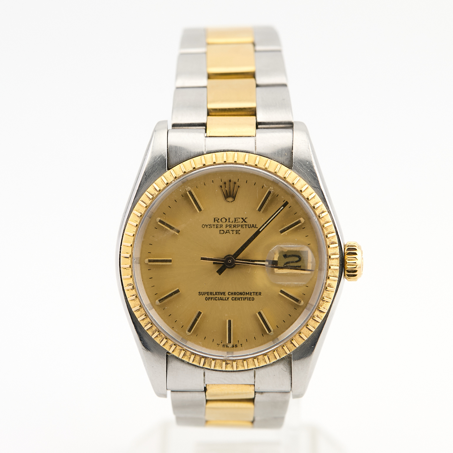 Montre Oyster perpetual date - réf. 1505