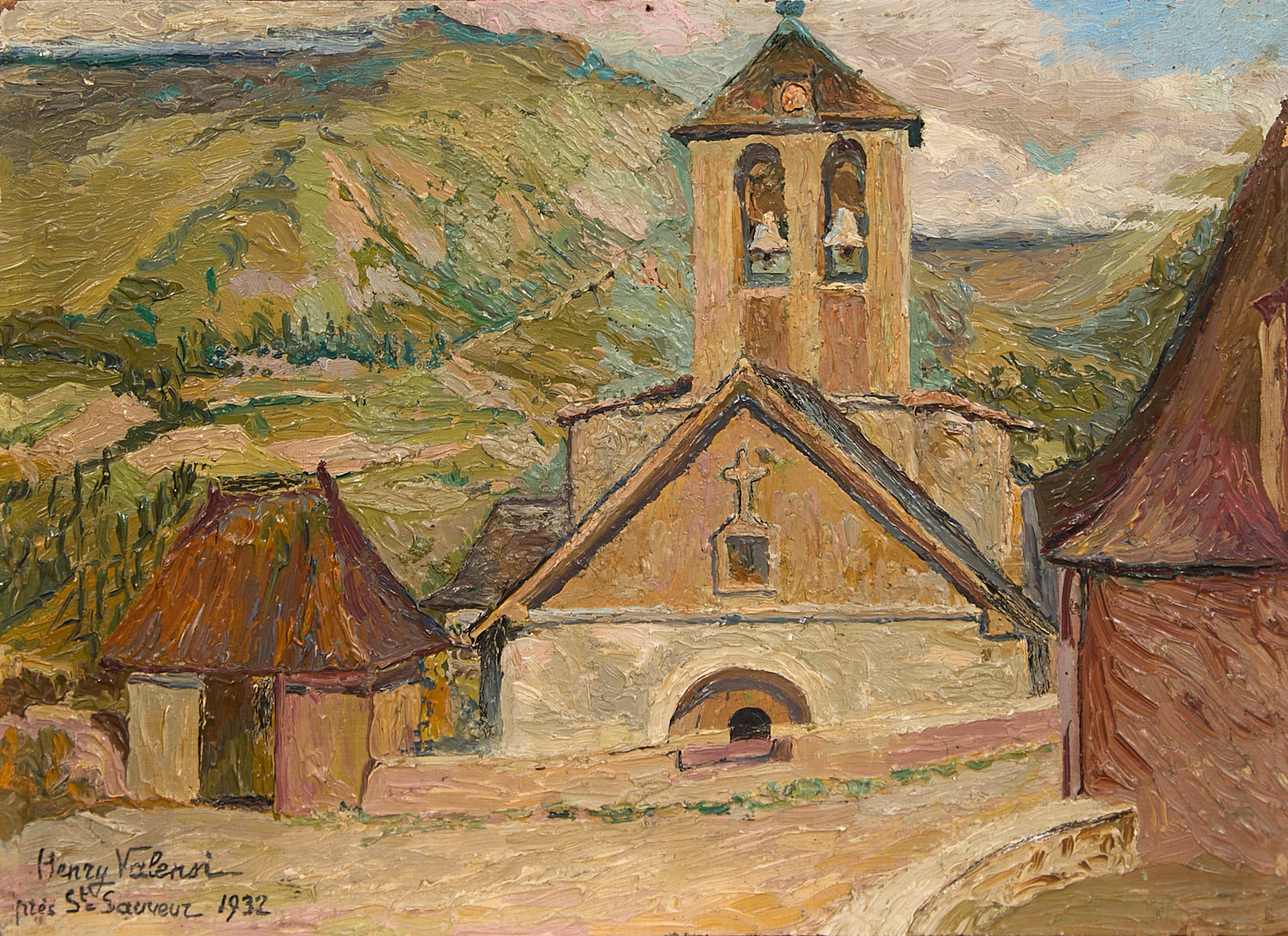 Henry Valensi (1883-1960) Près Saint-Sauveur