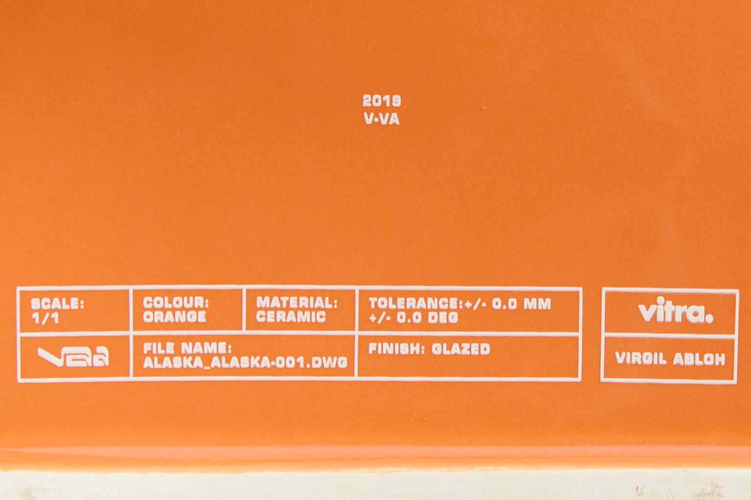Virgil Abloh (1980-2021) pour Vitra