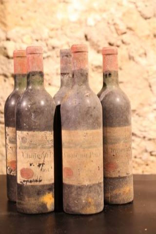 Château Pavie, Saint-Émilion 5 bouteilles 1964