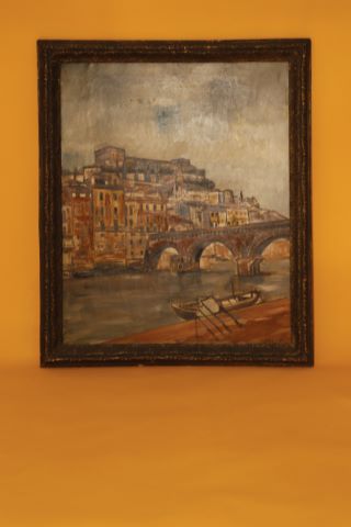 Léon Lafourcade (1898-1978) Vue de Vérone