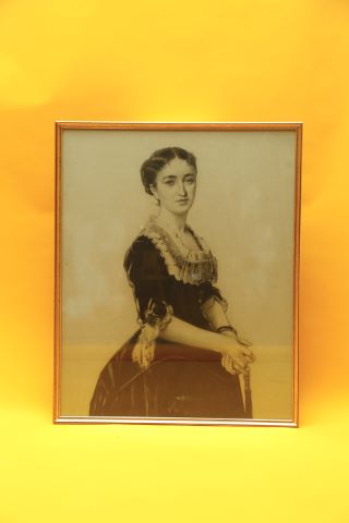 École française du XIXe siècle Portrait de femme