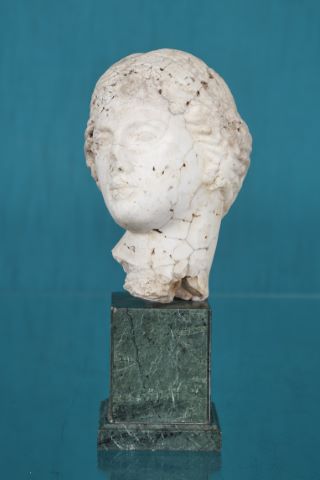 Grande Grèce, Égypte Tête de femme du type...
