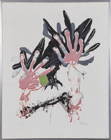 Paul Rebeyrolle (1926-2005) Composition