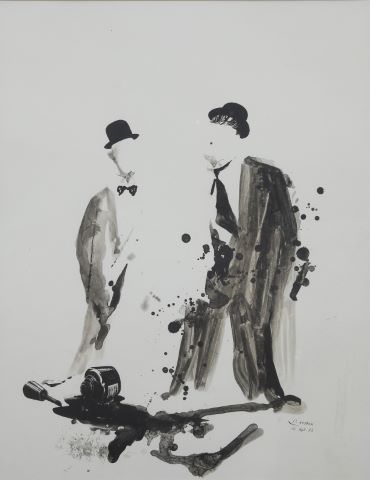 Pierre Etaix (1928-2016) Laurel et Hardy