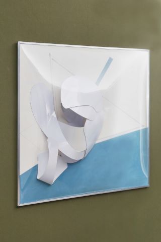 Ricardo Cordero (né en 1942) Bianco e bleu