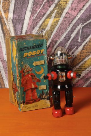 Japon Battery toy 1957 Nomura - TN Mechanized...