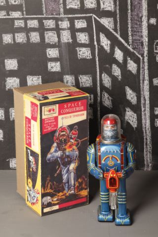 Japon Battery toy 1961 Daiya - Cragstan Space...