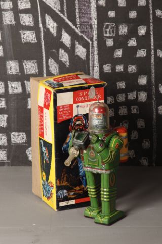 Japon Battery toy 1961 Daiya - Cragstan Space...