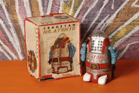 Japon Battery toy 1964 Yonezawa - Cragstan Mr...