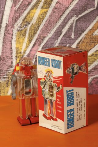 Japon Battery toy 1970 Daiya Ranger Robot