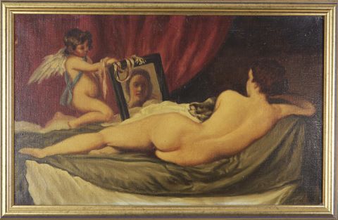 D'après Velazquez La Toilette de Vénus