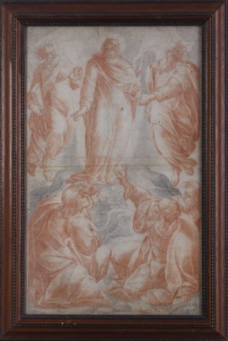 Christ et Moïse & Aaron apparaissant aux apôtres