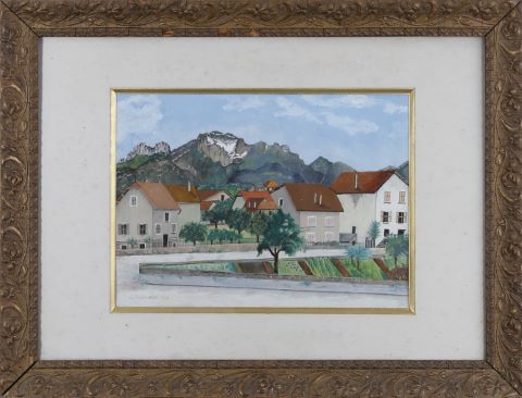 J. Montmasson Vue de montagne