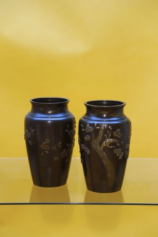 Japon Paire de vases