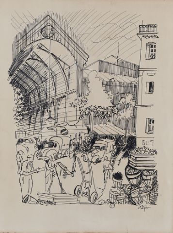 Paul Cheyron Scène de rue