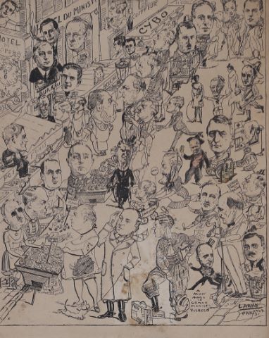 L. Arky Caricatures