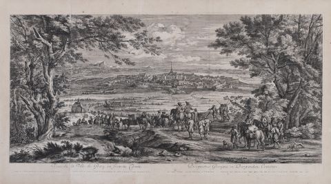 D’après Adam-Franz van der Meulen Veuë...