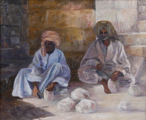 Les Tailleurs de pierre à Saqqanah