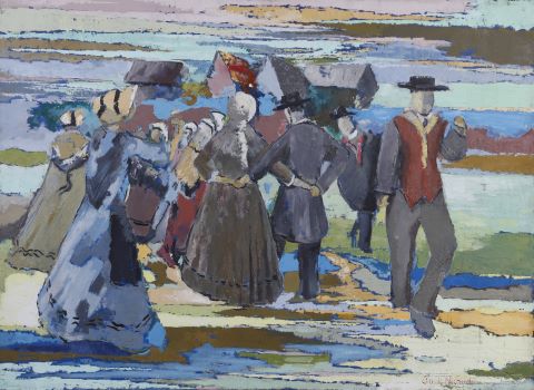 Claude Nicaud (né en 1936) Les Corréziens de Paris