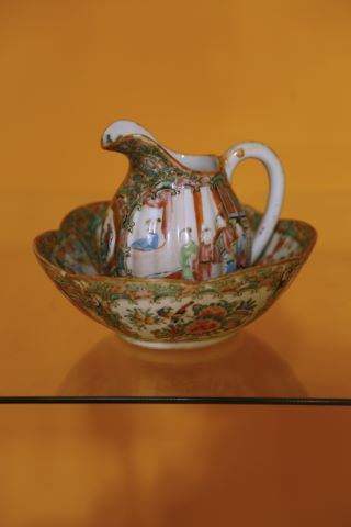Ensemble de porcelaines de Canton