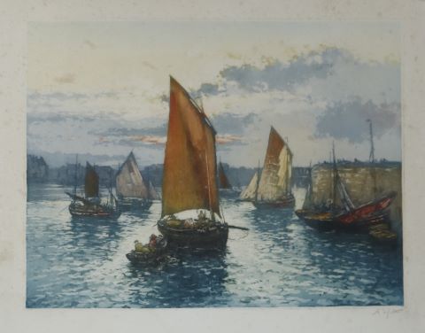 Entrée de port