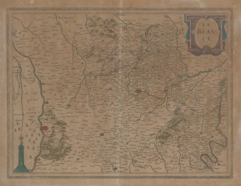 2 cartes du territoire de la Beauce