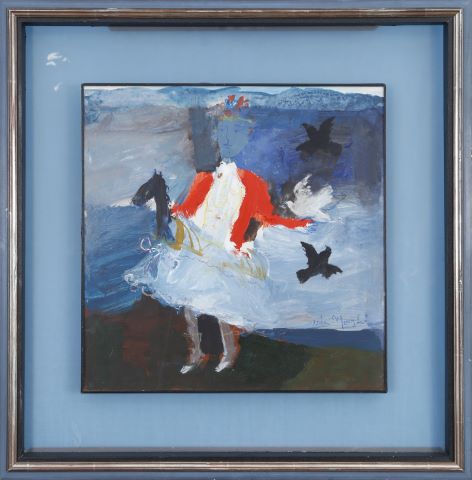 Jeune fille aux oiseaux