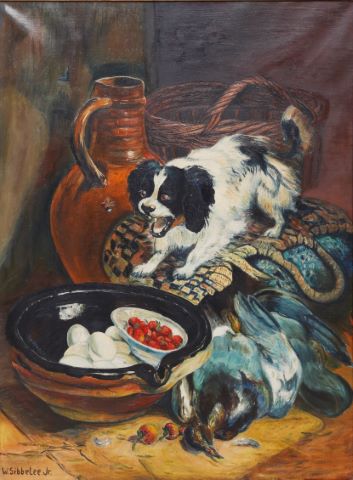 Willem Sibbelee Jr (XXe siècle) Nature morte...