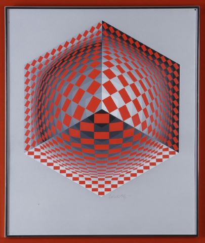 Victor Vasarely (1906-1997) Composition...