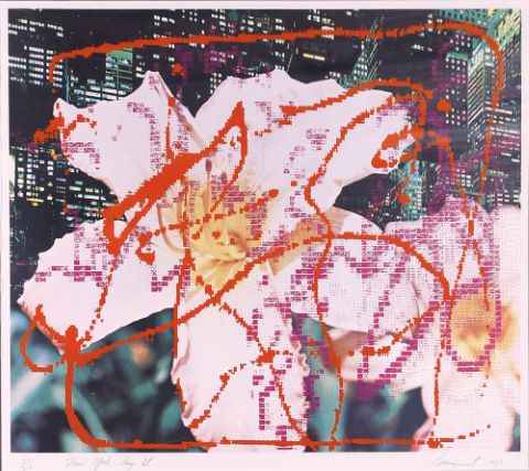 James Rosenquist (né en 1933) New York Says It