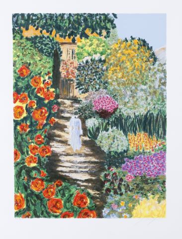 Jardin fleuri