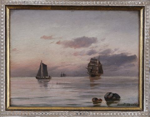 Carl Bille (1815-1898) Marine