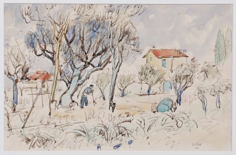 Andor Basch (1885-1944) Paysage