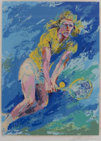 LeRoy Neiman (1921-2012) Bjorn Borg