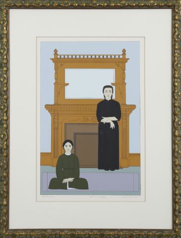 Will R. Barnet (1911-2012) Reflection